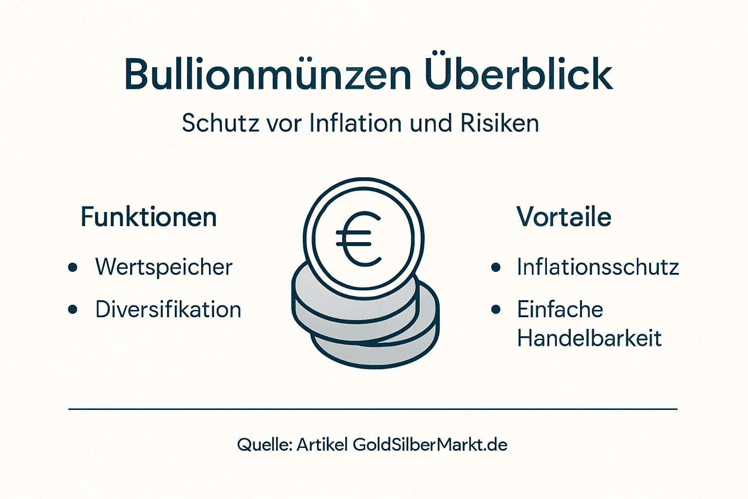 Übersicht: Eigenschaften und Vorteile von Anlagemünzen – alle wichtigen Informationen auf einen Blick