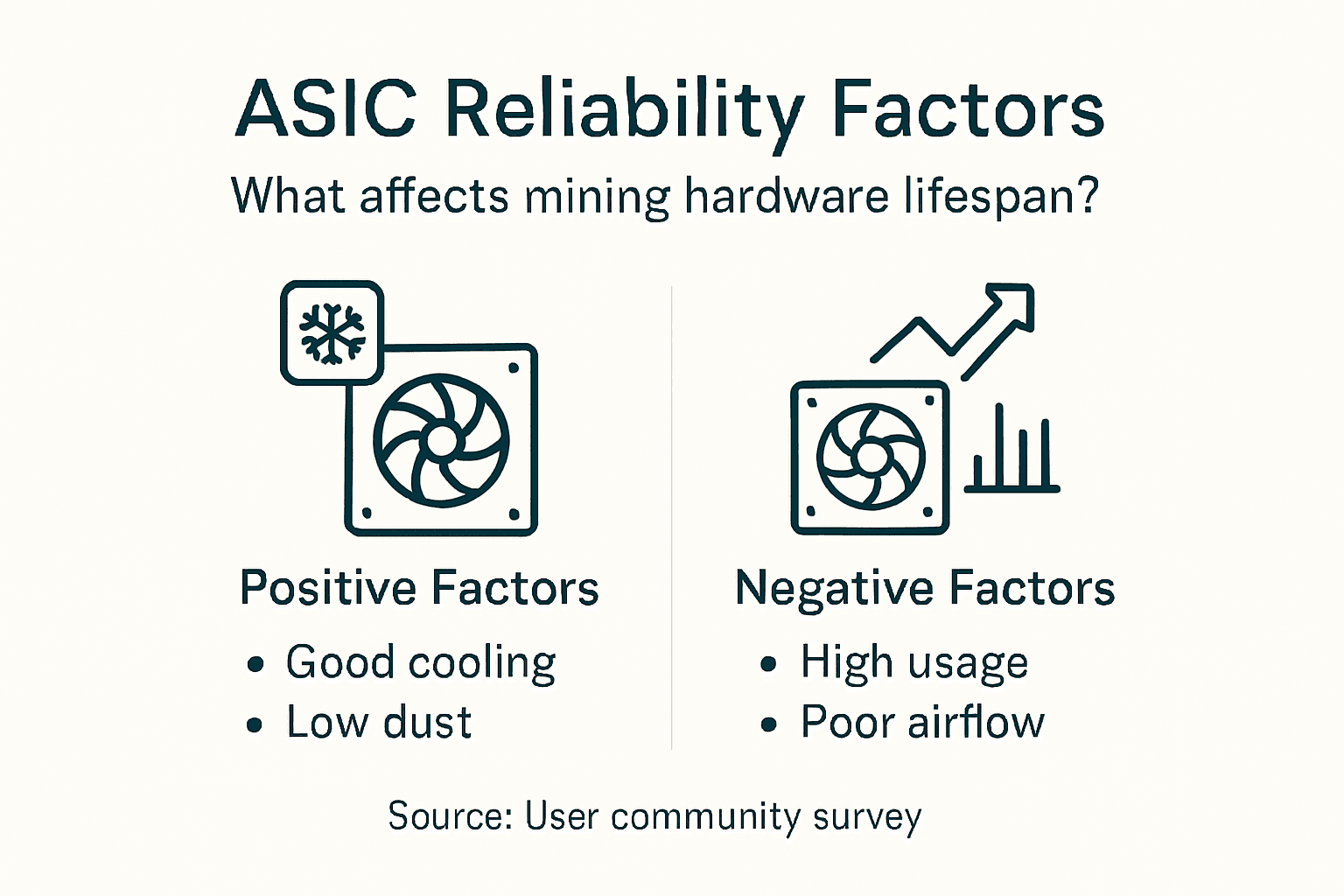 Infographic on ASIC reliability risk factors