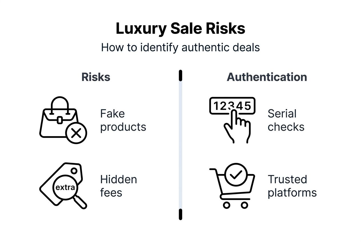Infographic showing risks and authentication