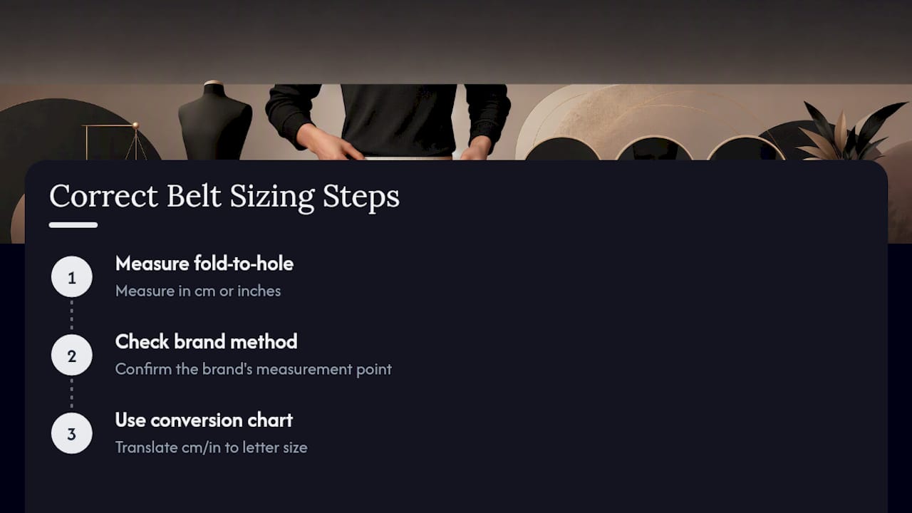 What Most Belt Sizing Guides Get Wrong — overview diagram