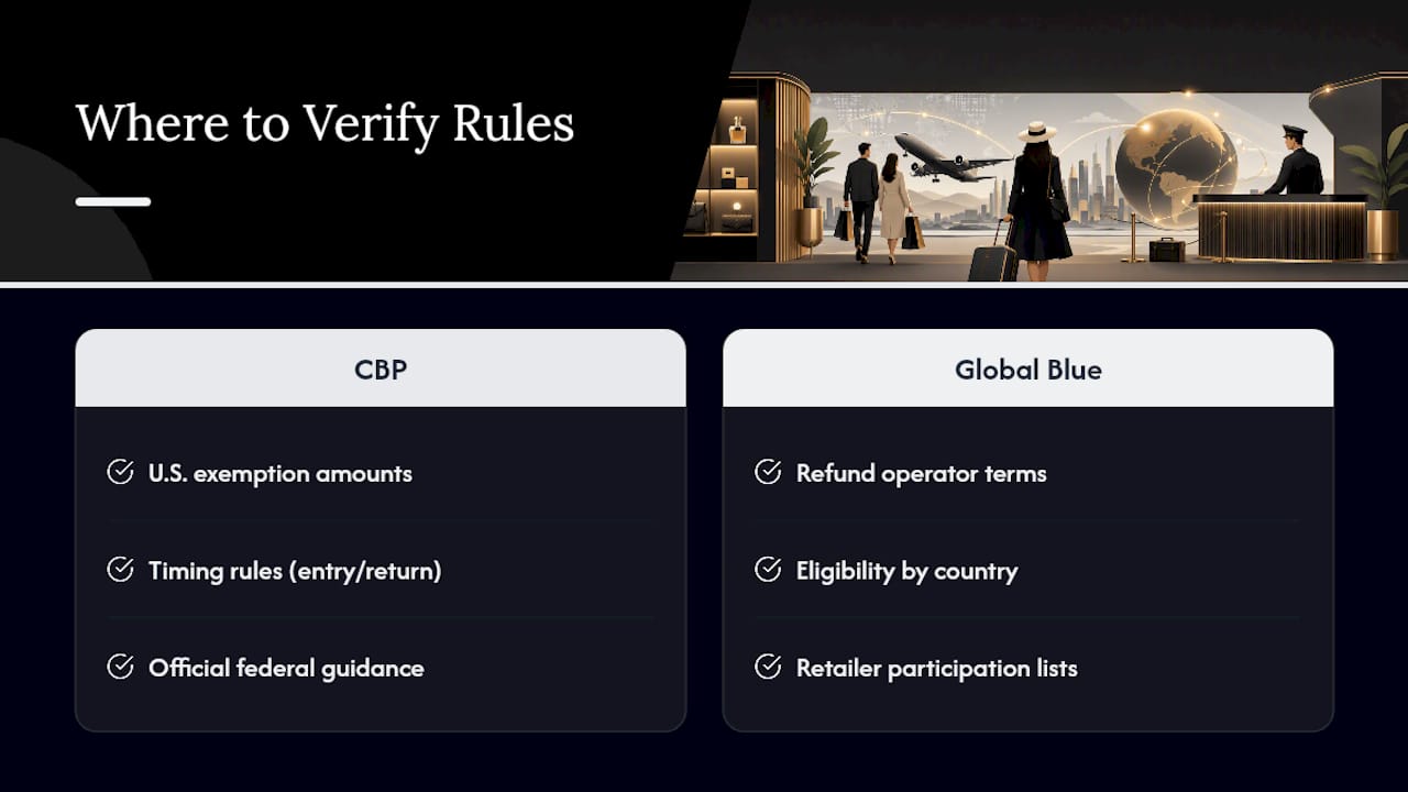 Where to Verify These Rules Yourself — overview diagram