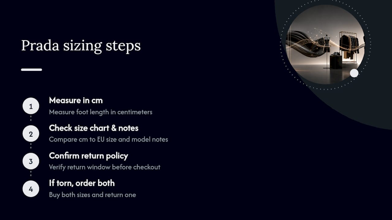 What Shoppers Get Wrong About Prada Sizing — overview diagram