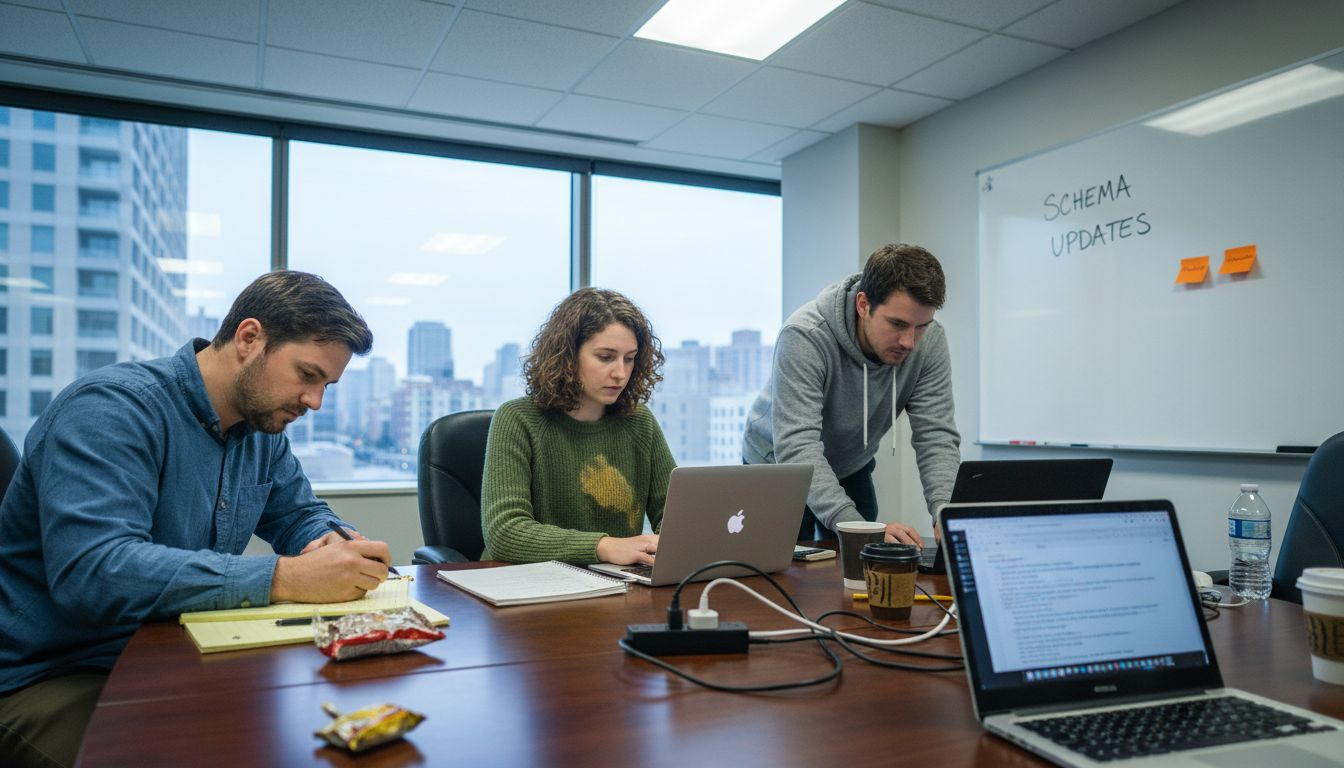 SEO team implementing generative tools