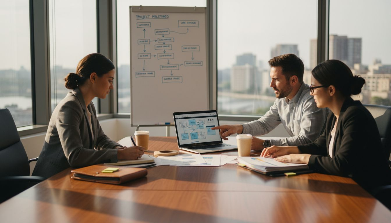 Team conducting automation readiness assessment