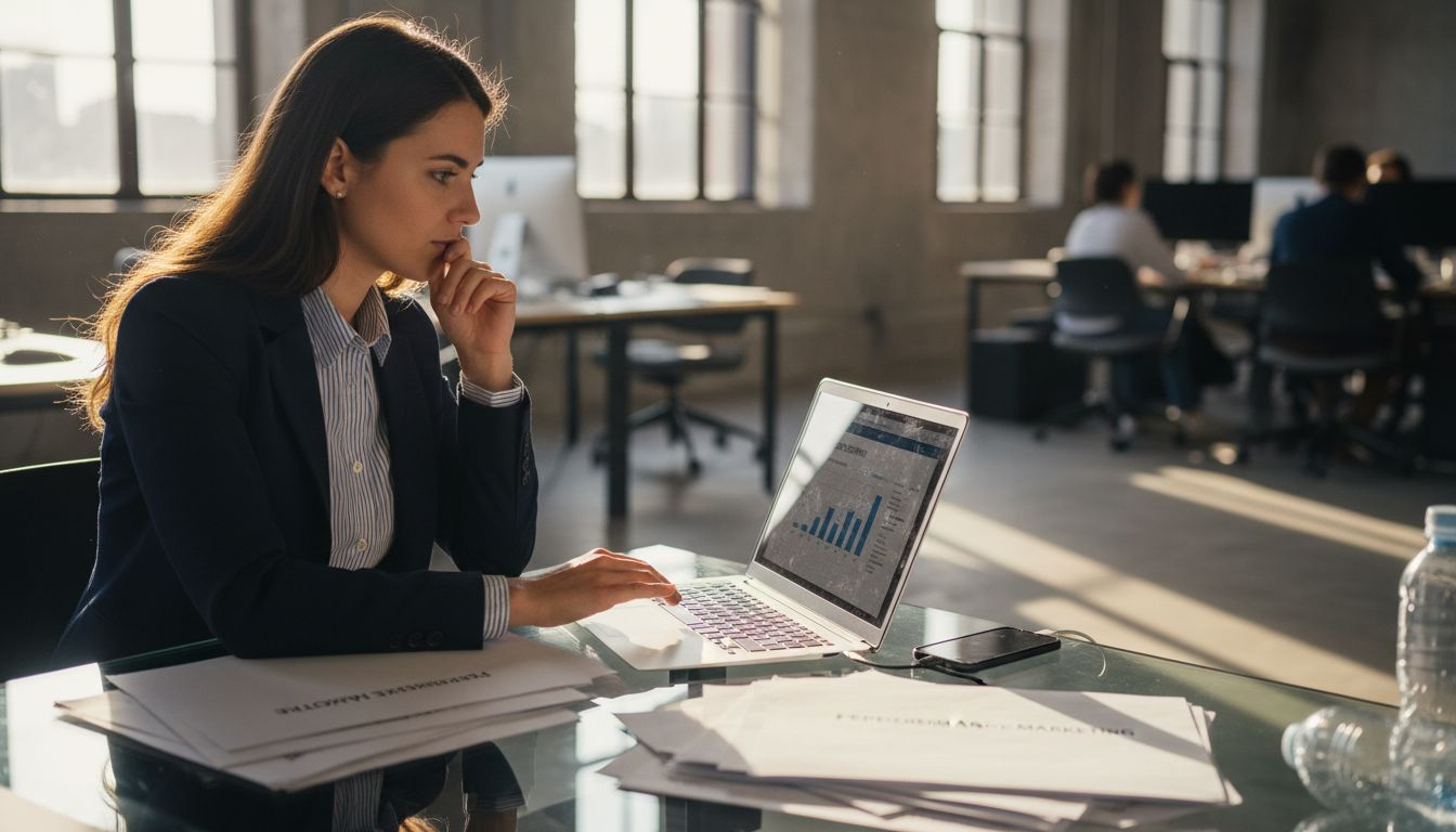 Le responsable marketing étudie de près les performances des pages d’atterrissage pour optimiser le taux de conversion.