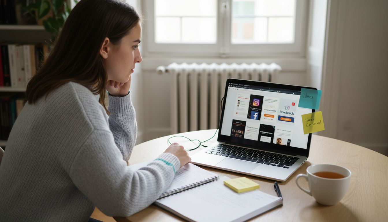 Créatif spécialisé dans l’analyse des campagnes publicitaires sur les réseaux sociaux