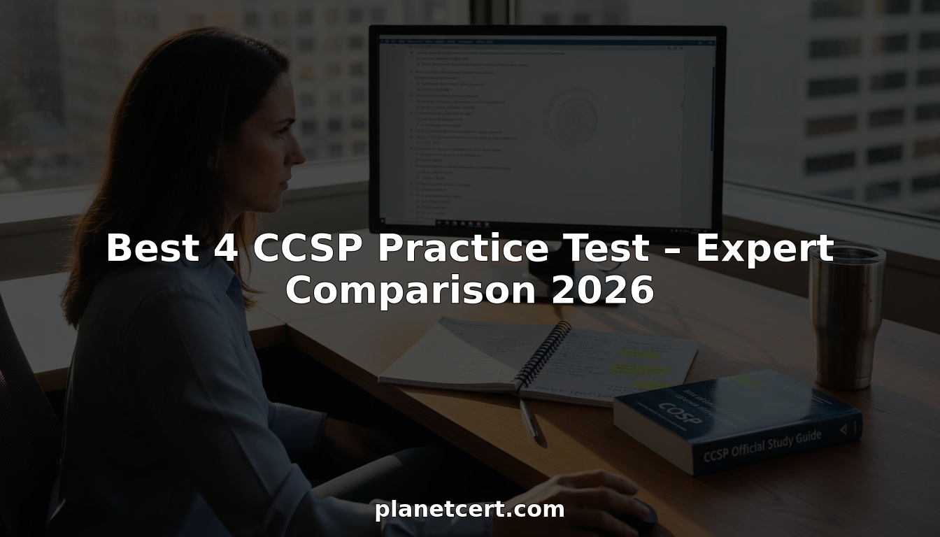 Best 4 CCSP Practice Test – Expert Comparison 2026