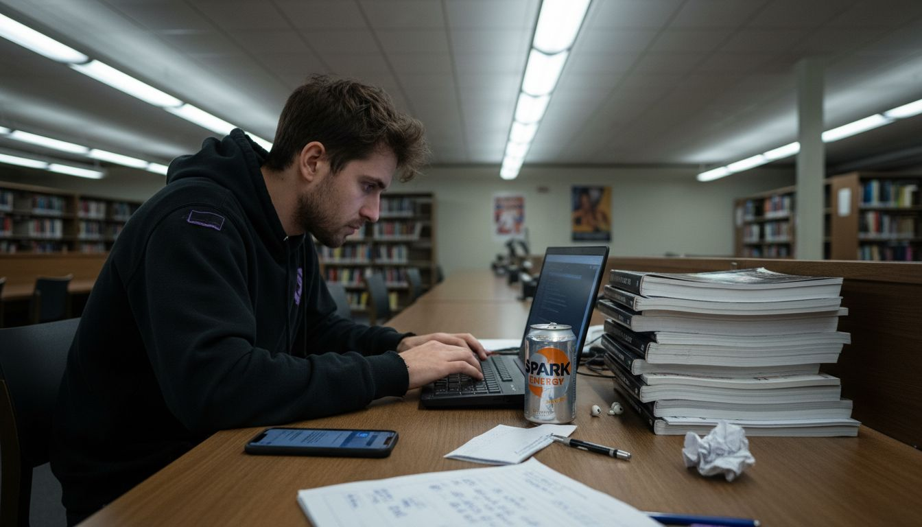 Student preparing for AI certification exam