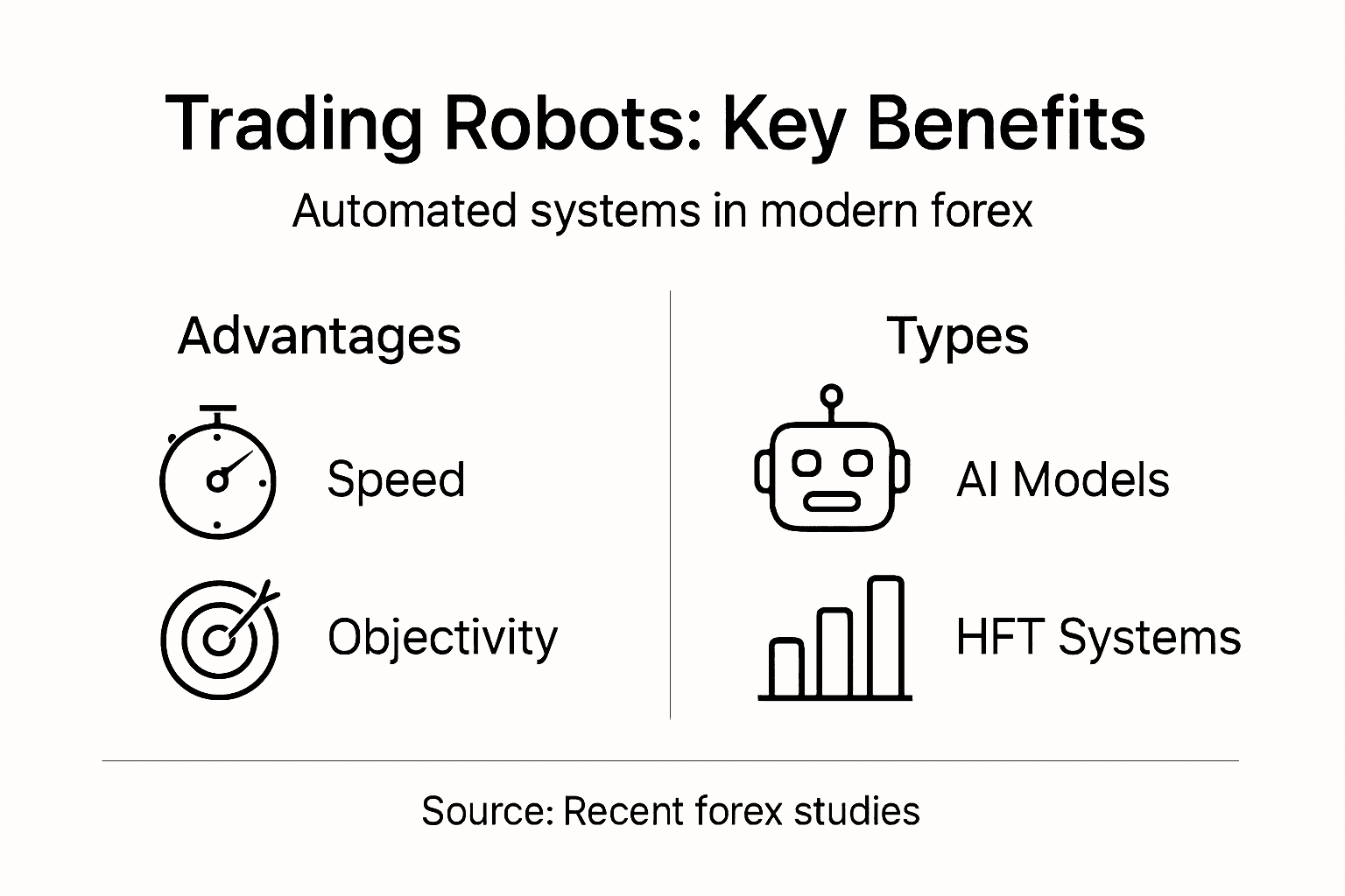 Infographic shows robot benefits and system types