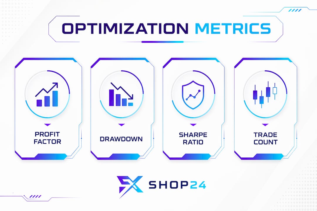 Infographic showing EA optimization key metrics