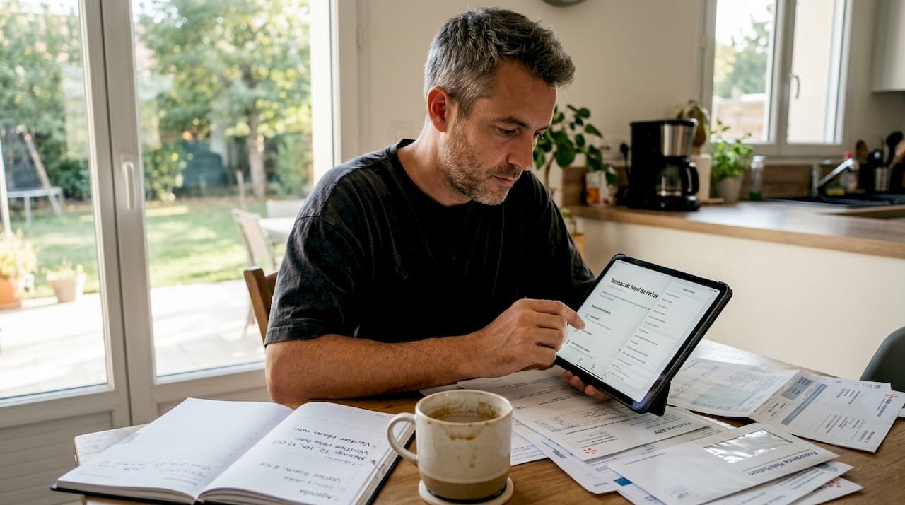 Un propriétaire paramètre ses outils de gestion directement sur sa tablette, pour piloter son activité en toute simplicité.