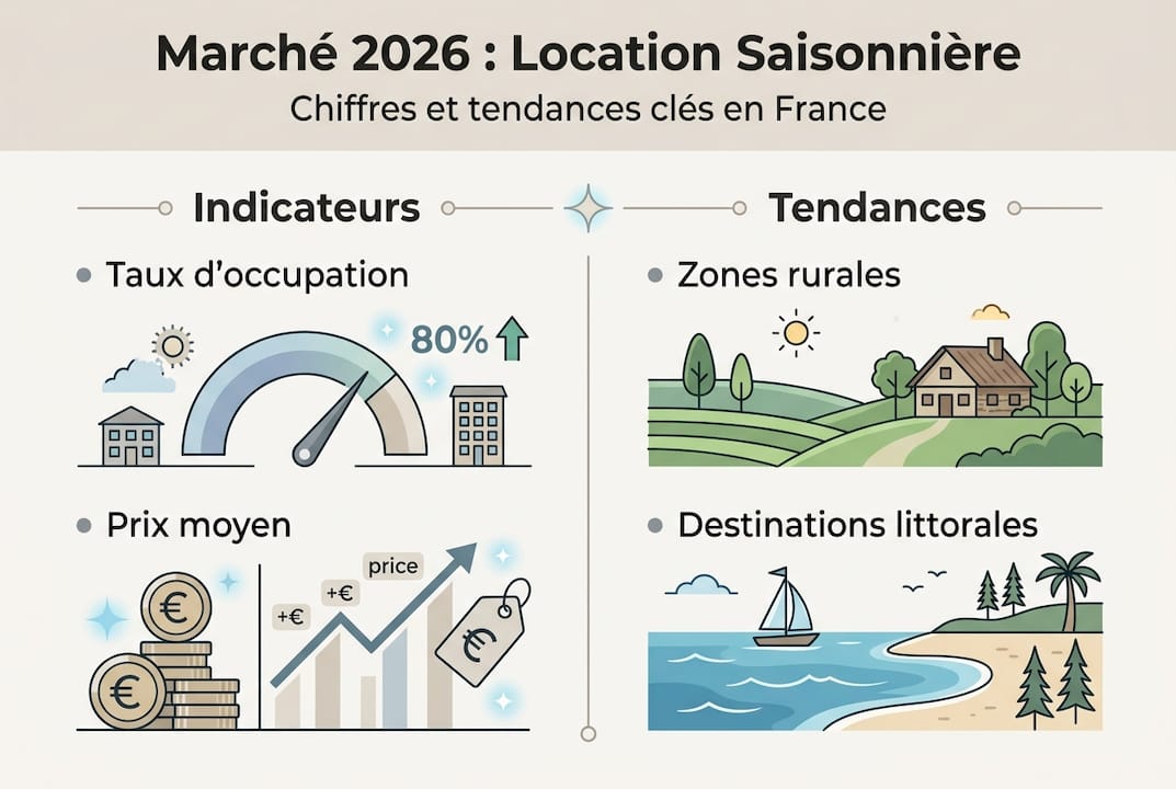 Panorama visuel du marché de la location de courte durée