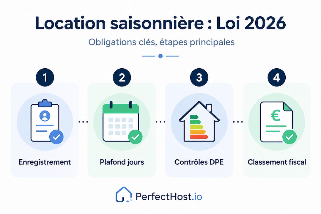 Visuel explicatif sur les obligations légales et les étapes clés à suivre