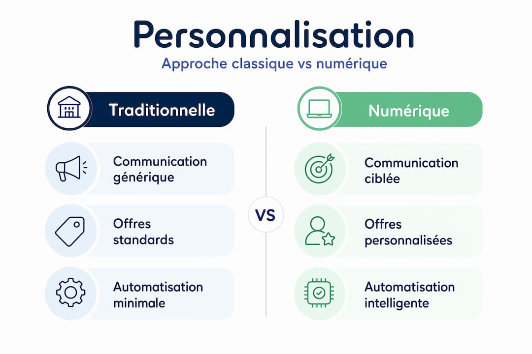 Infographie : personnalisation, entre tradition et digital