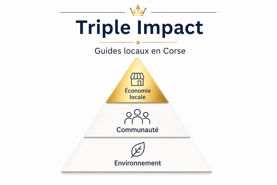 Infographie : le guide corse pour maximiser l’impact à trois niveaux, du local à l’essentiel
