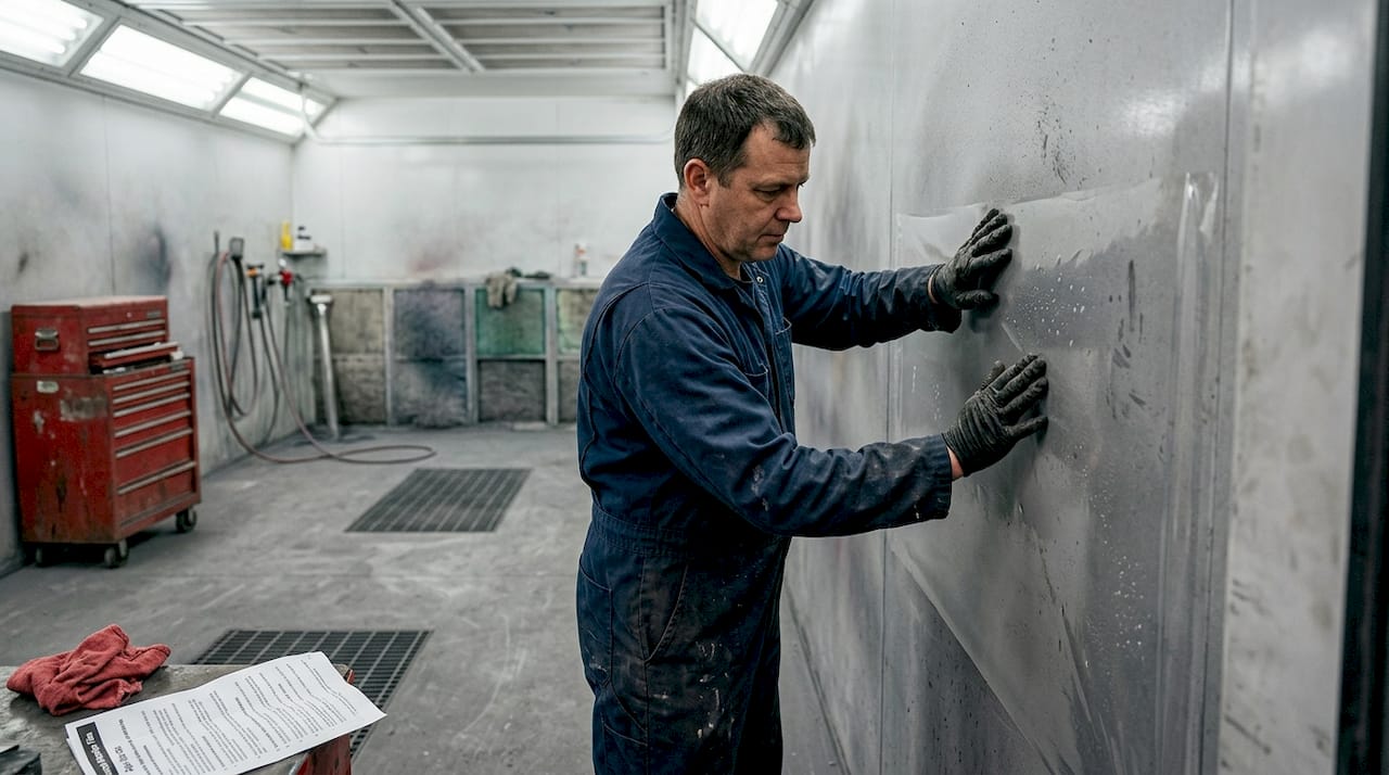 Electrostatic film meaning: optimize dust control in spray booths