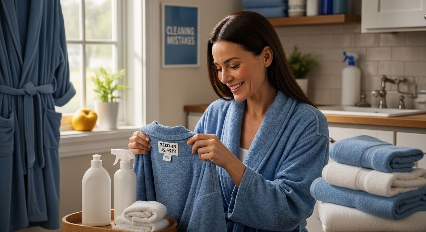 robe cleaning mistakes