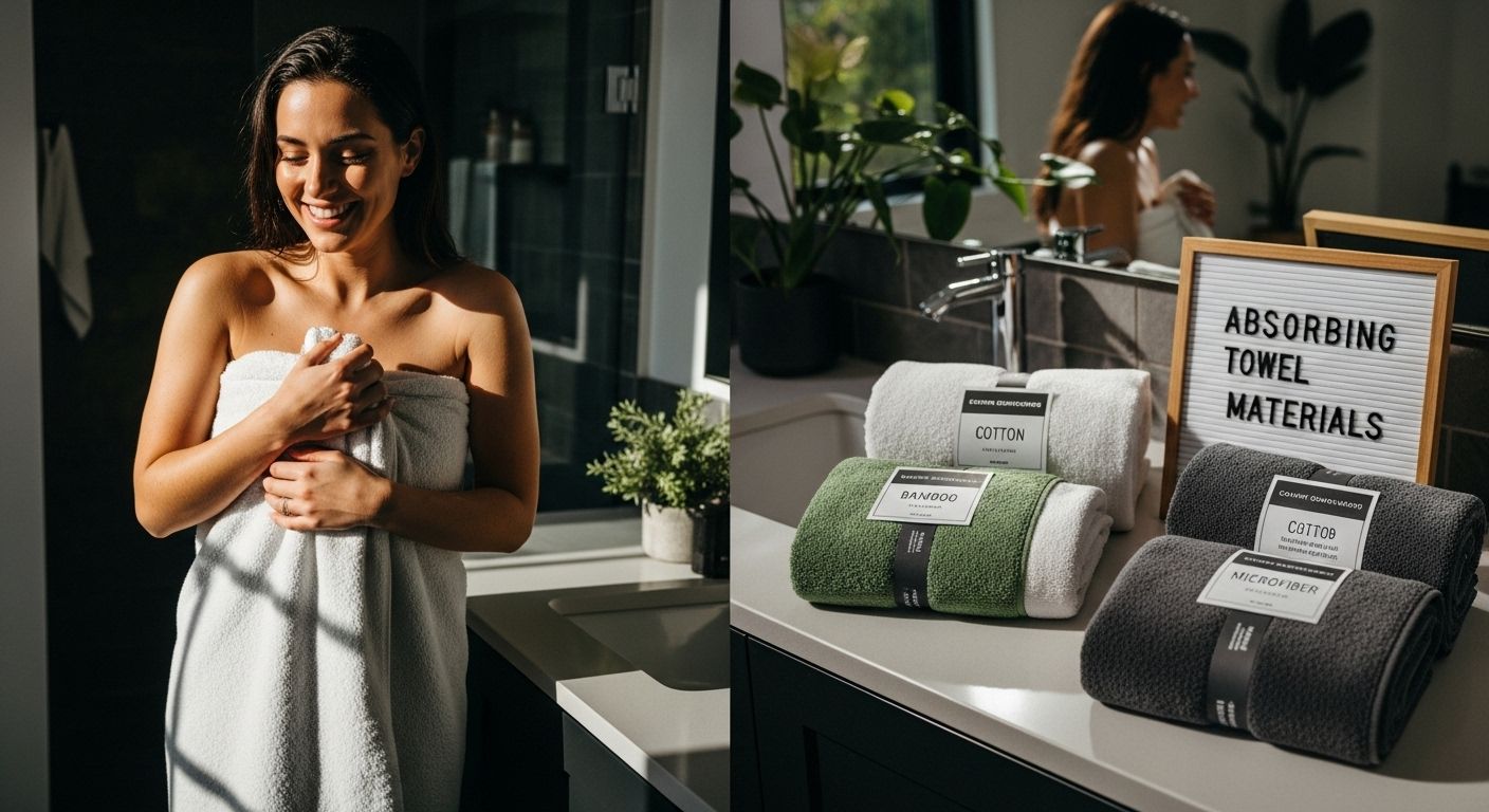absorbing towel materials