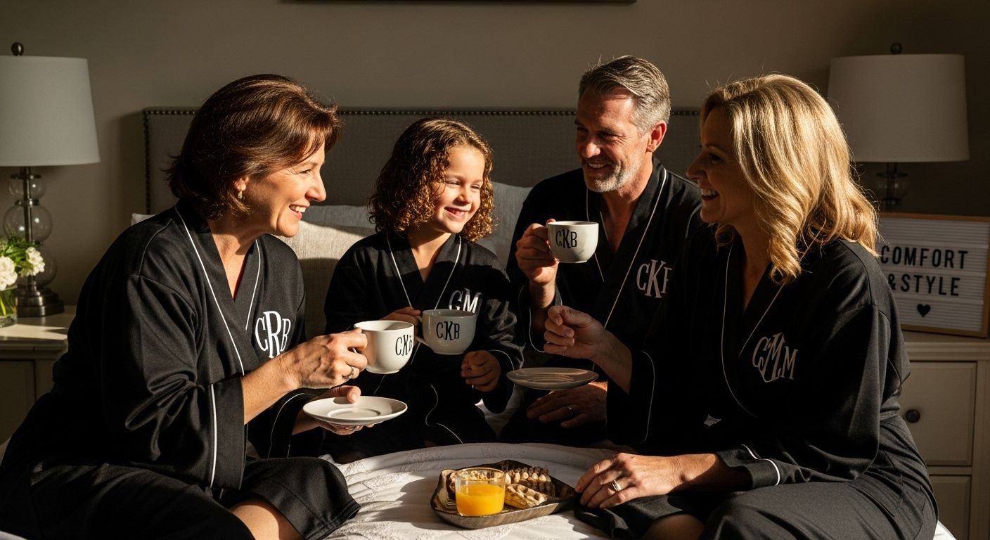 monogrammed robe benefits