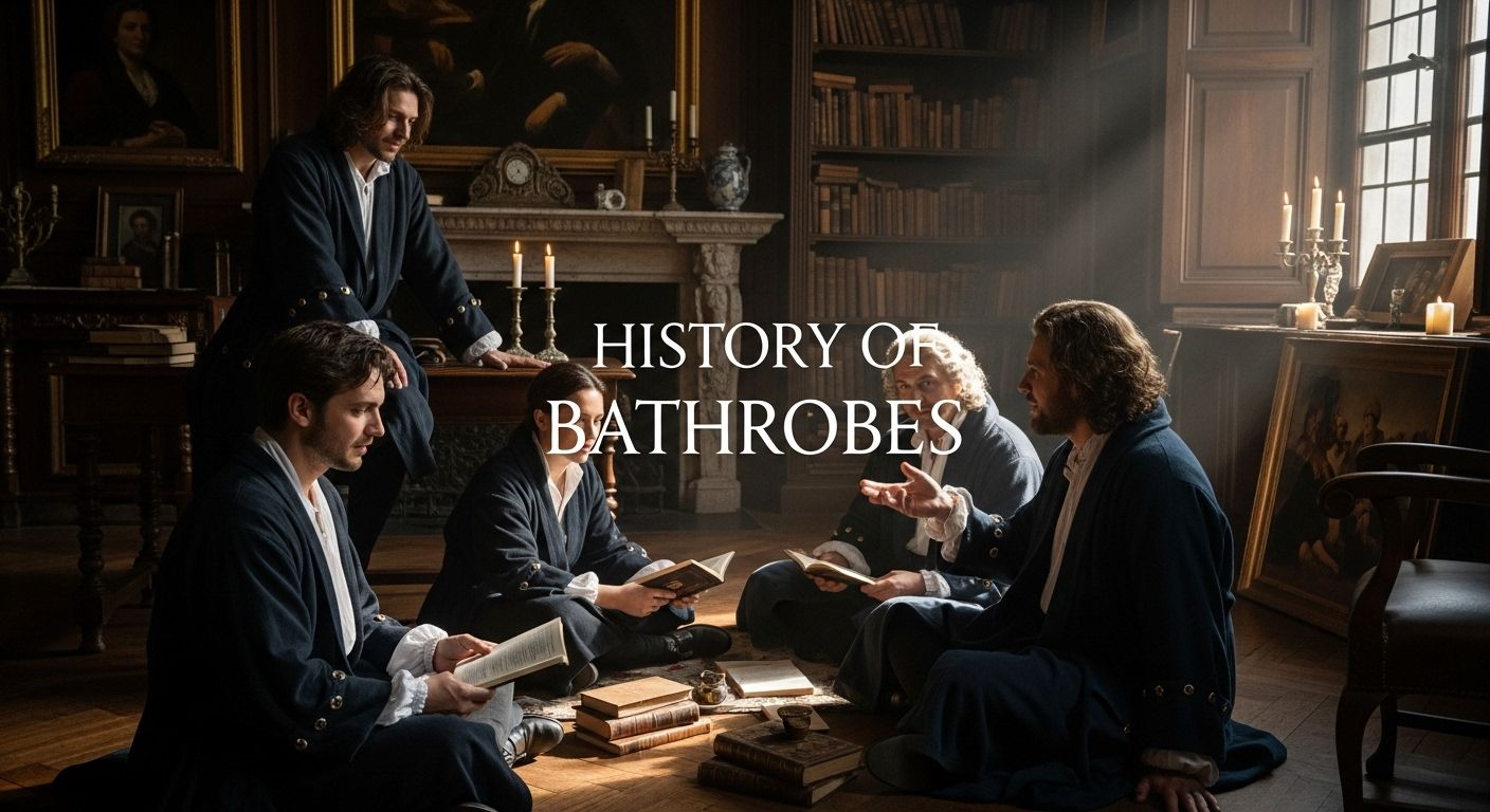 history of bathrobes