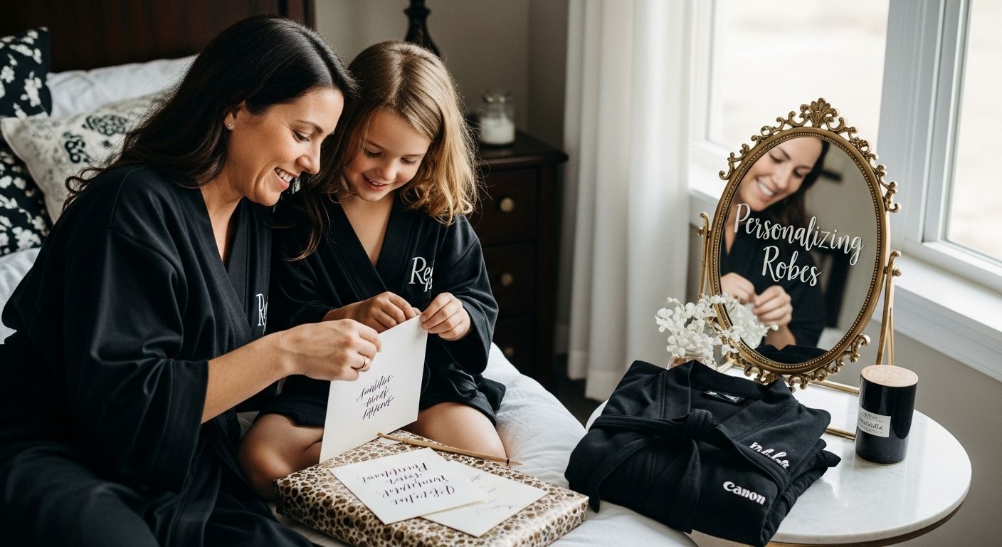 personalized robe gift