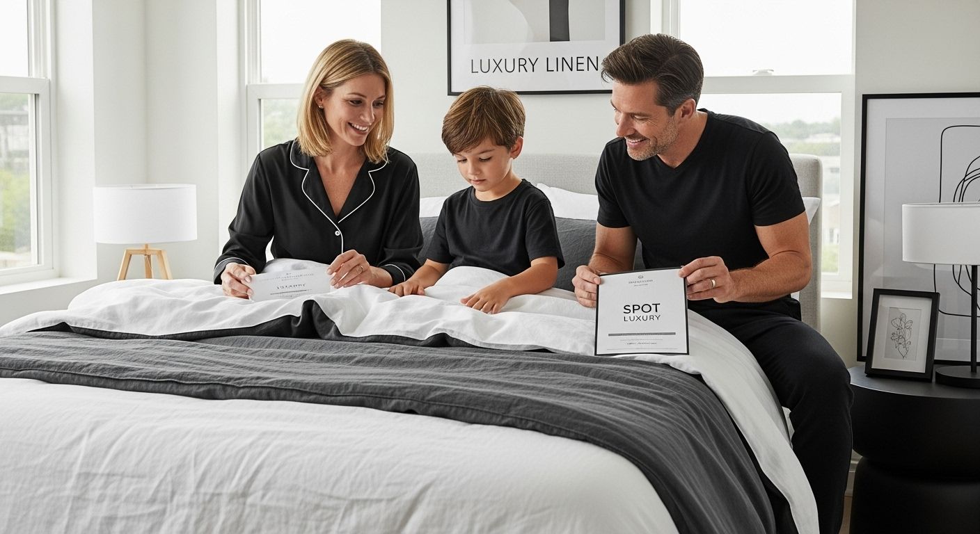 luxury linen shopping