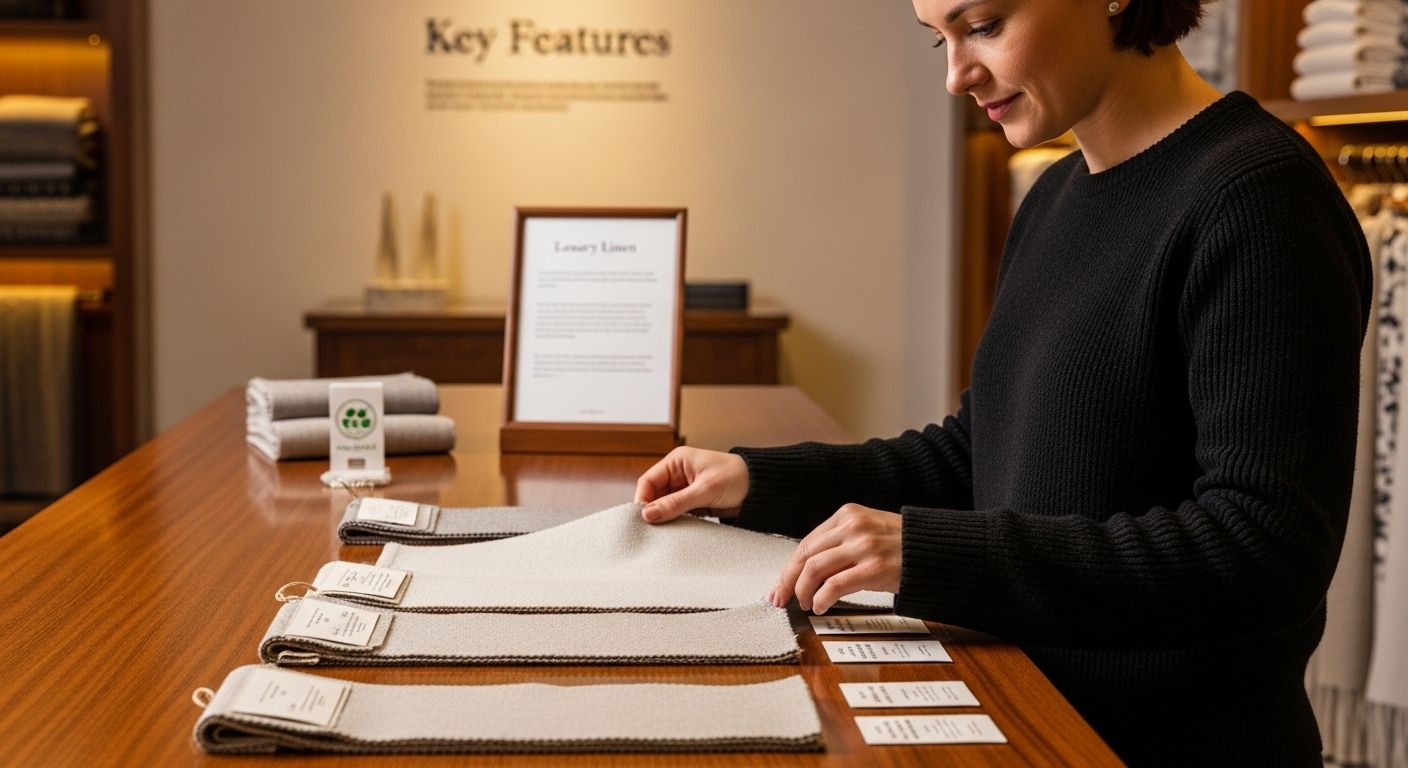 luxury linen key features