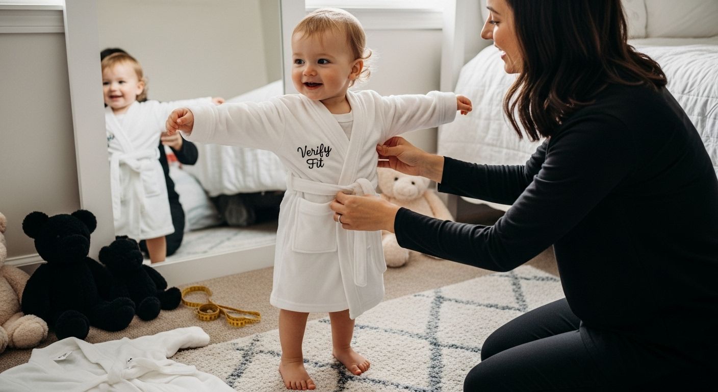 toddler robe fit check