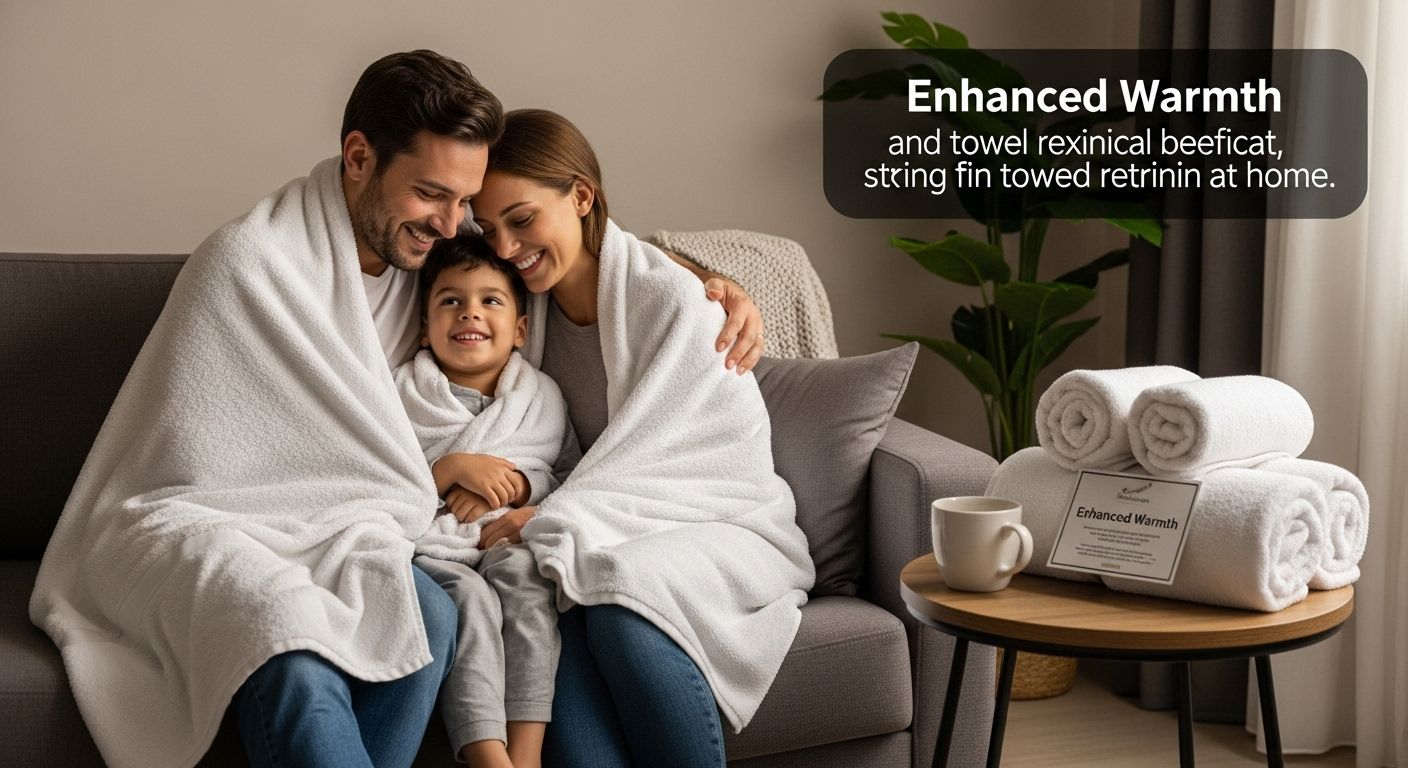 towel warmth retention family home