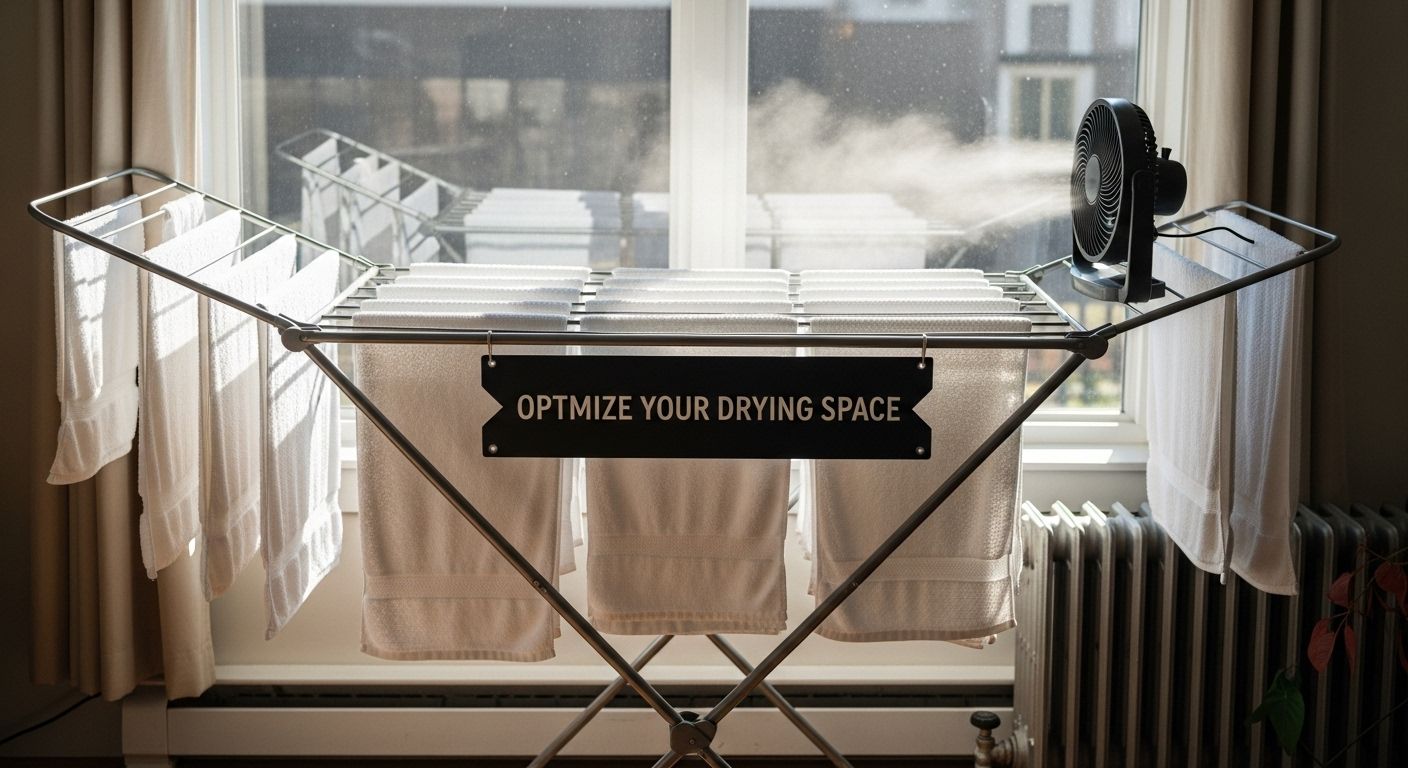 indoor towel drying airflow