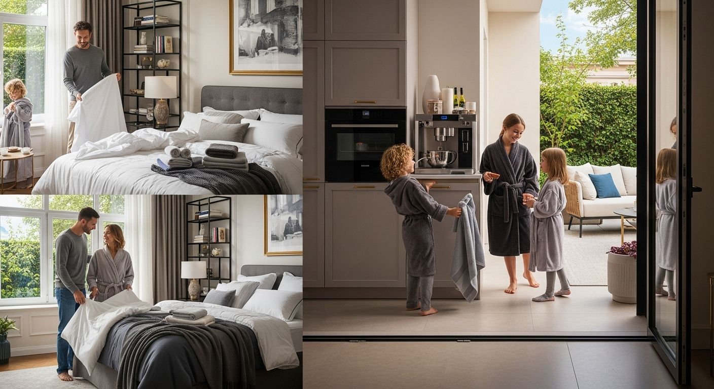 luxury home essentials, modern comfort, family lifestyle