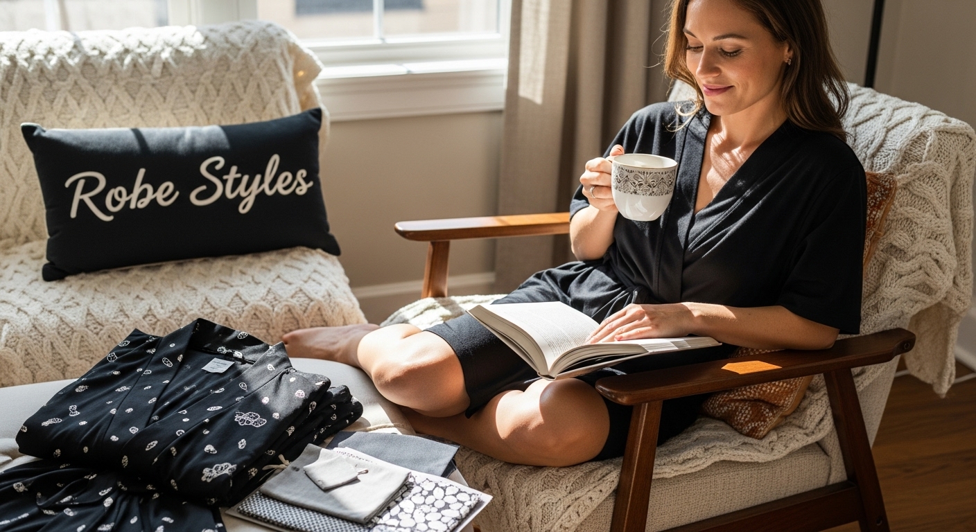petite woman robe styles