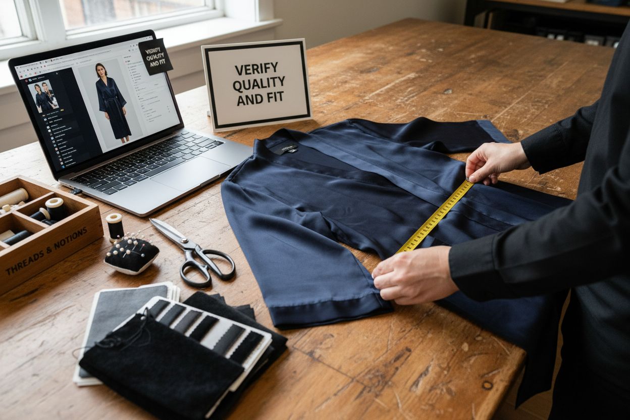 verify robe quality fit