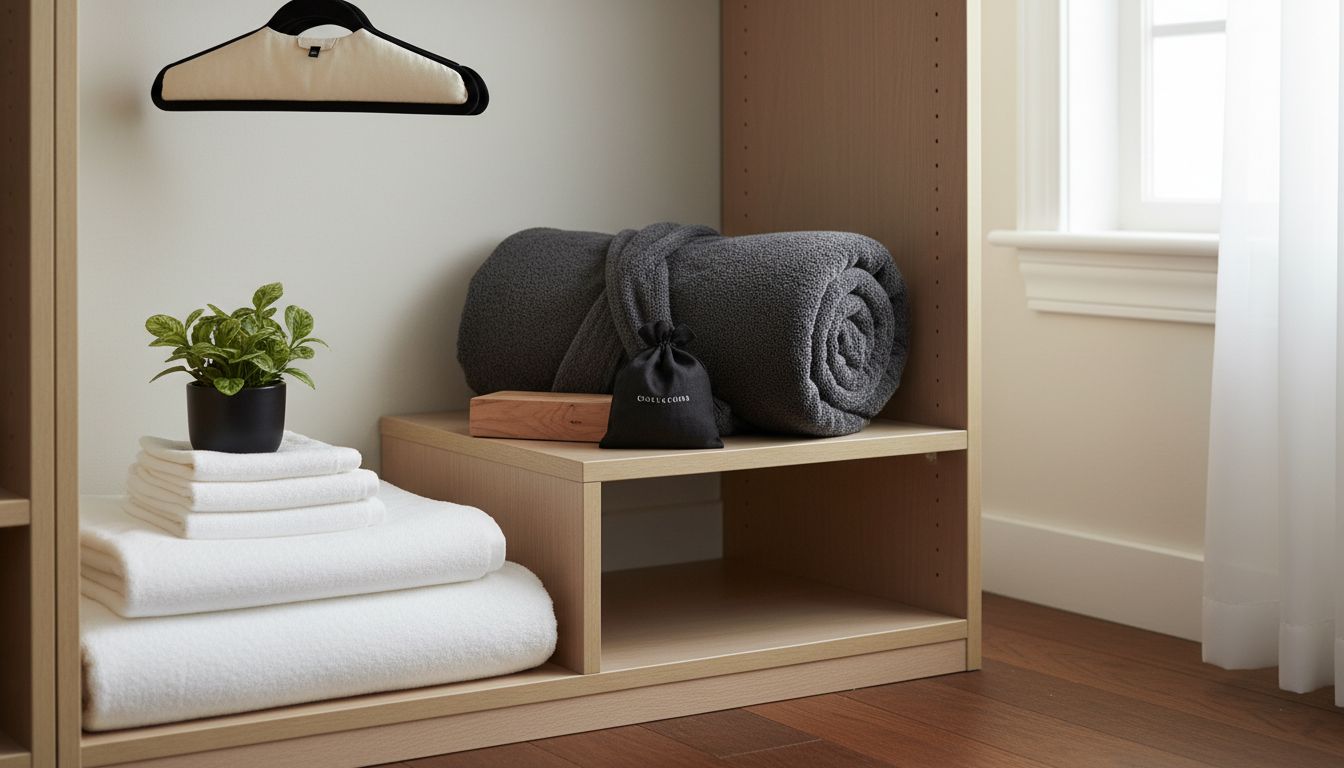 robe storage luxury
