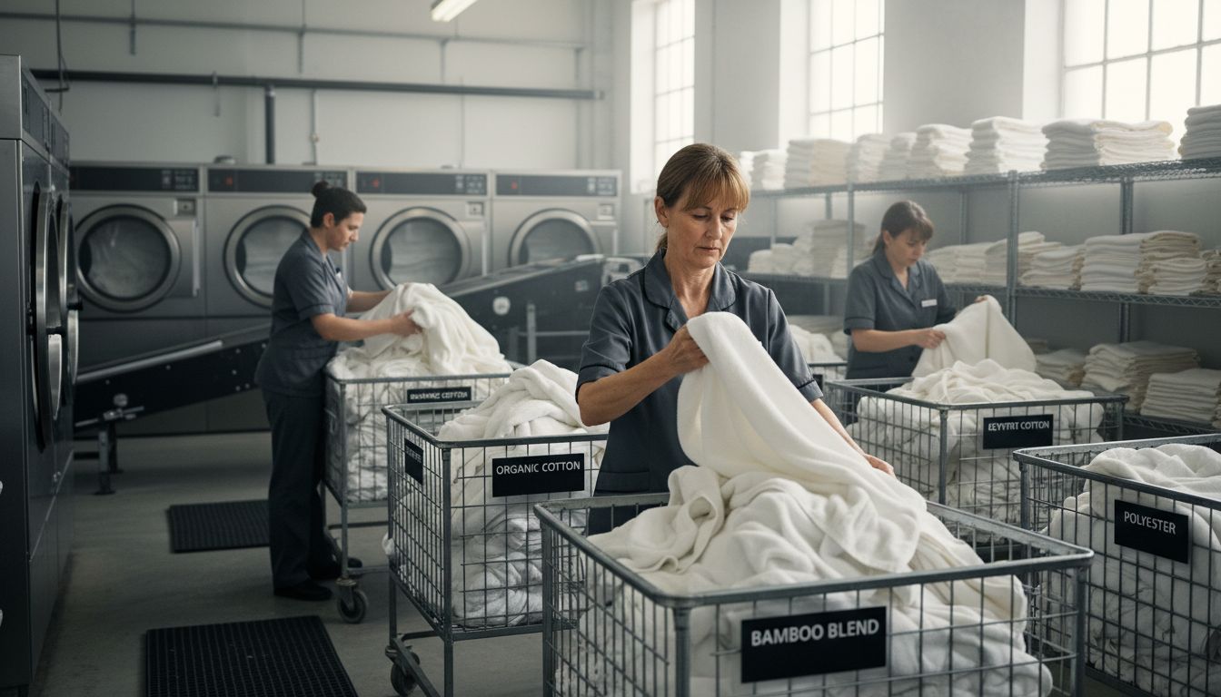 hotel towel sorting
