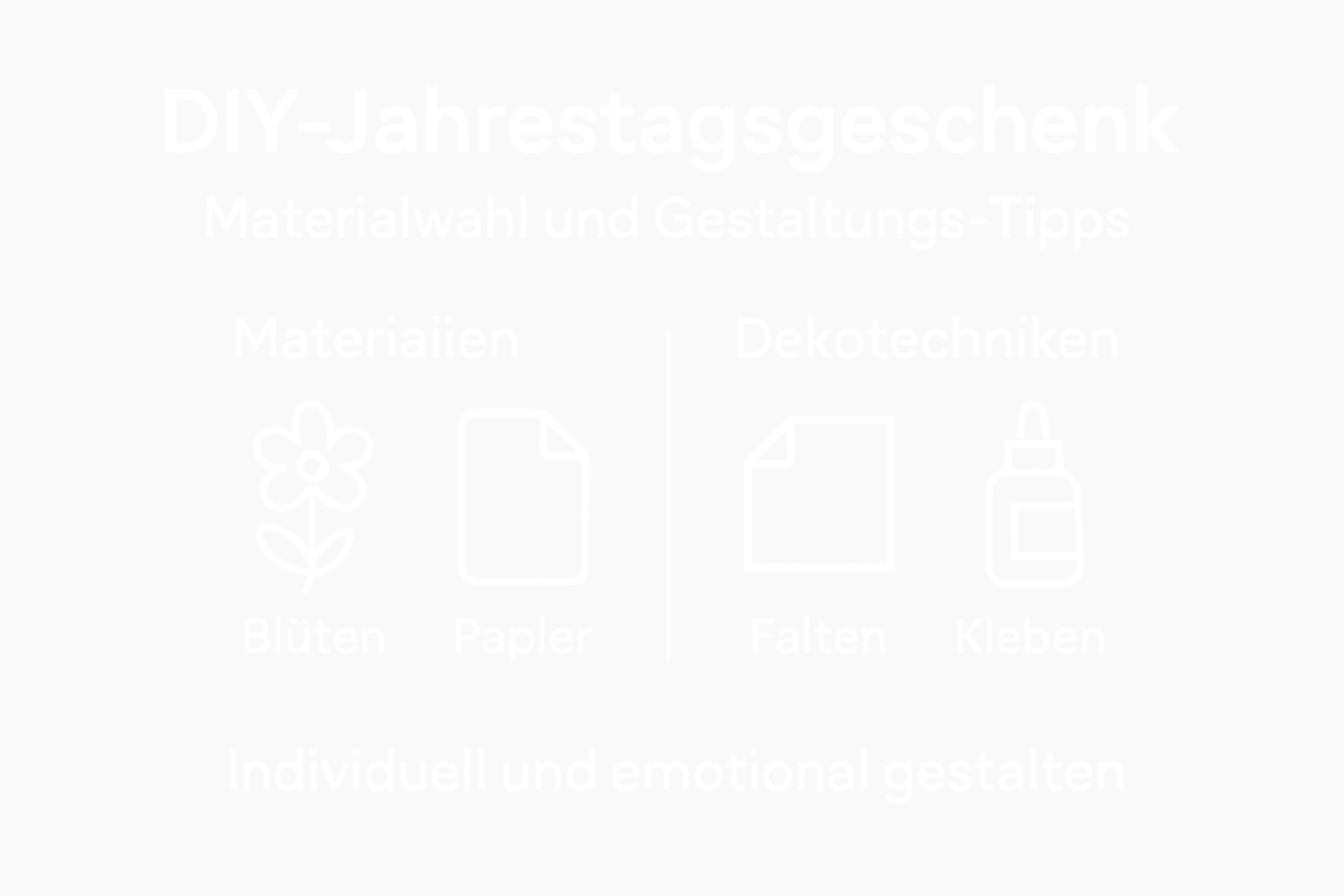 Infografía clara con ideas creativas para regalos hechos en casa.