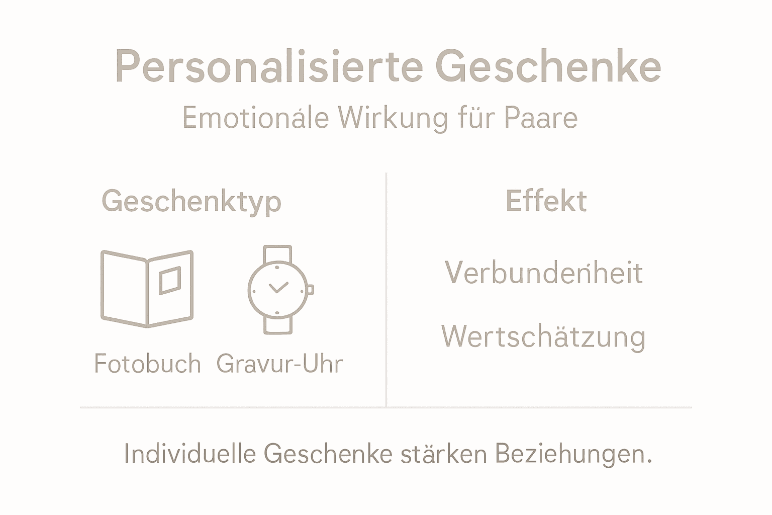 Infografik: Hvordan personlige gaver berører vores følelser