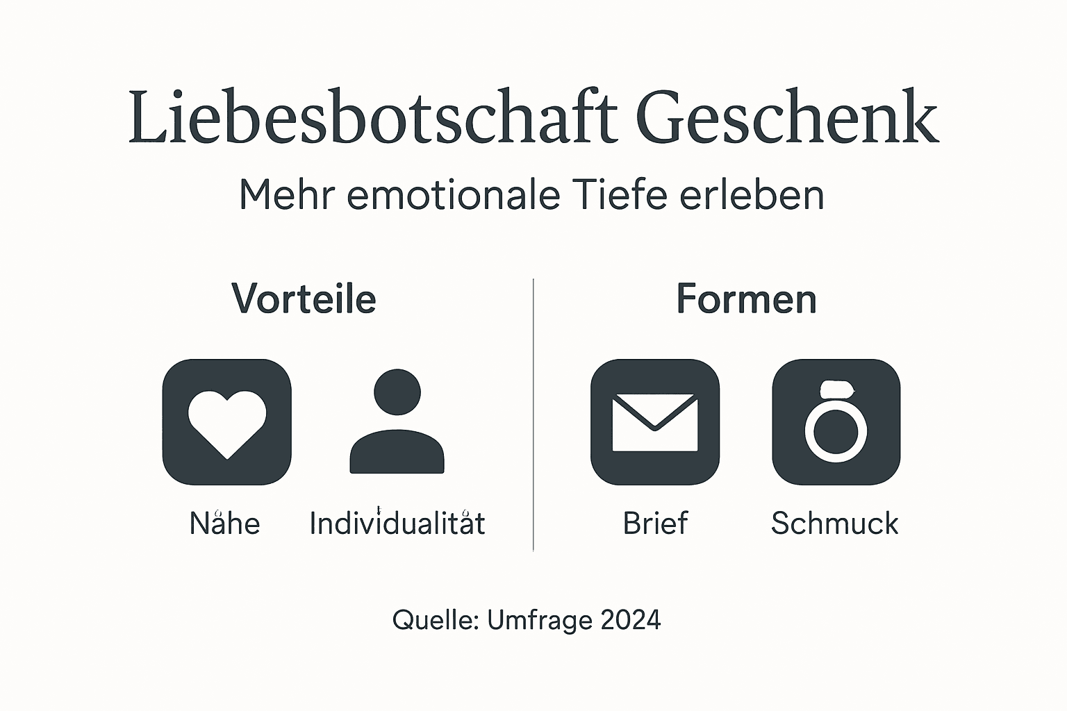 Infographie : Les plus beaux messages d'amour en cadeau en un coup d'œil