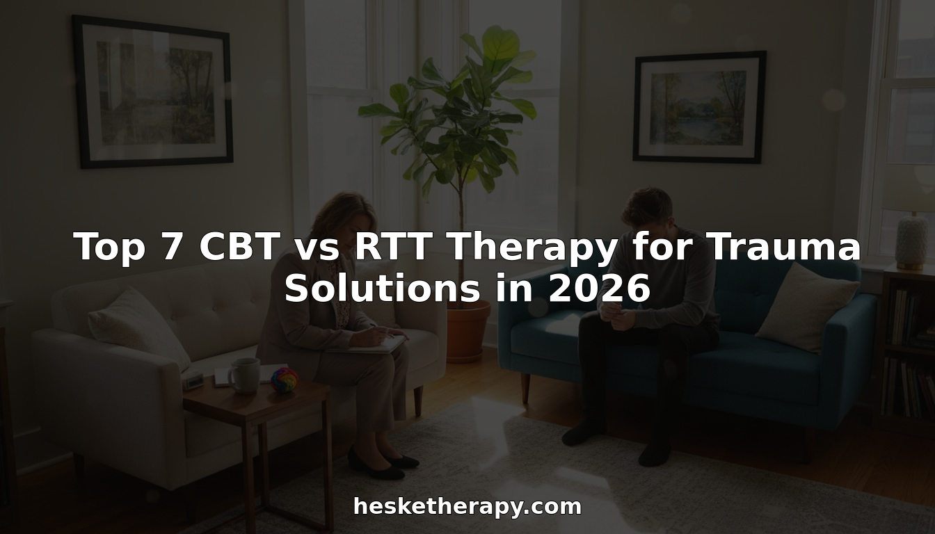 Therapist and client in trauma therapy office session