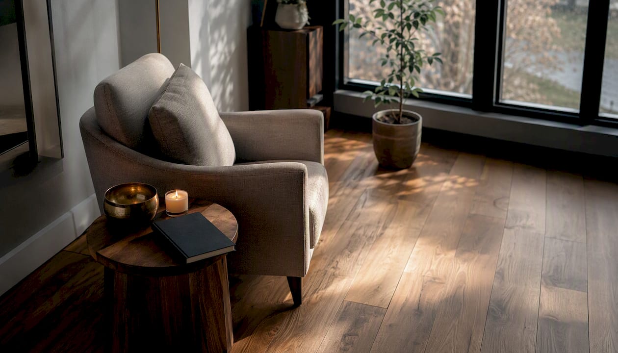 Calming therapy room for expats