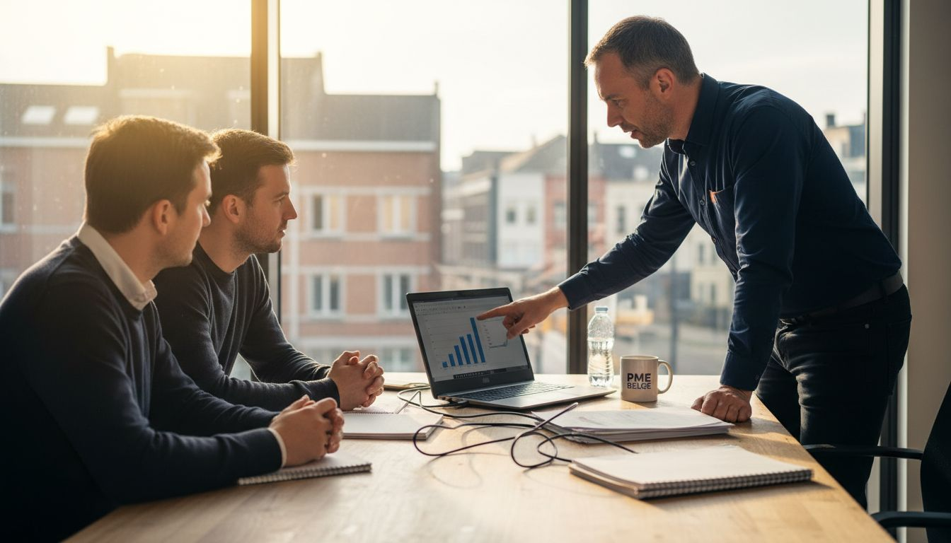 Le responsable présente les principes de l’agilité à son équipe.