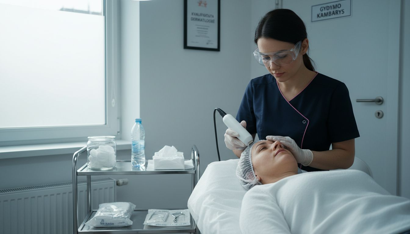 Veido odos atjauninimas lazeriu dermatologijos klinikoje