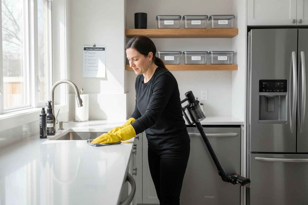 preventing pests kitchen cleaning