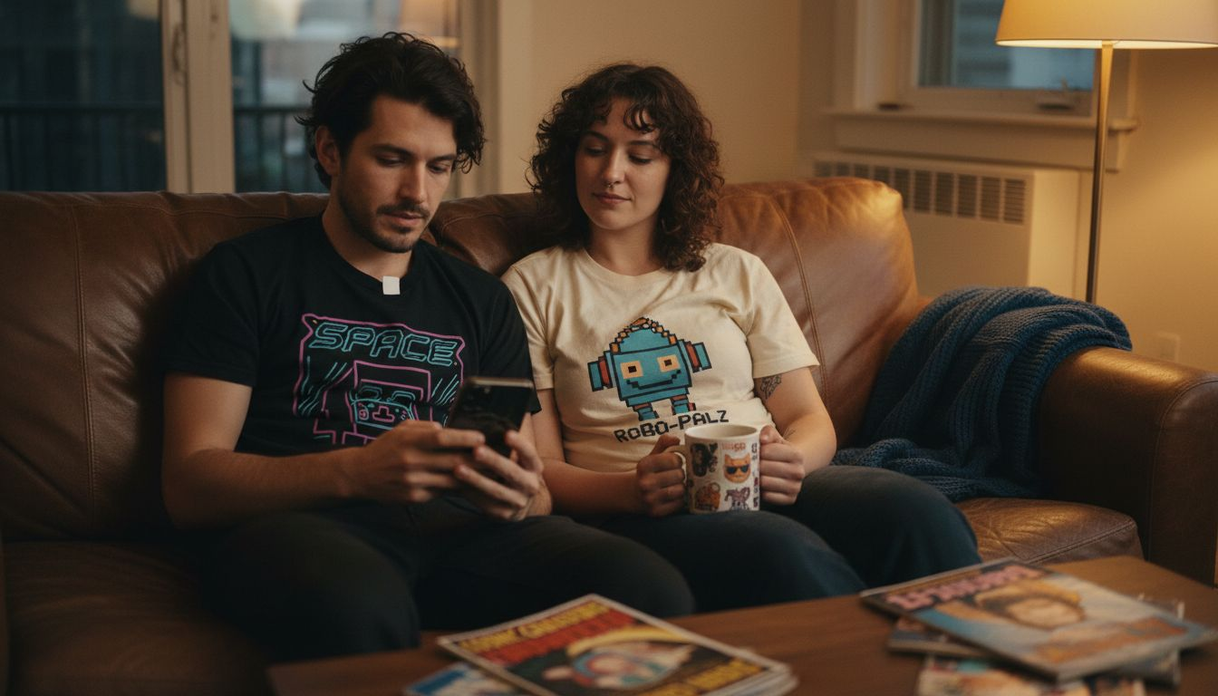 Friends with exclusive pop culture shirts