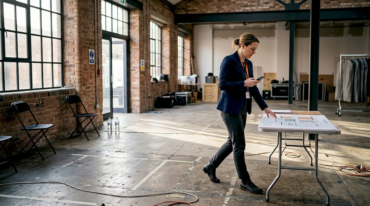 Find flexible temporary event spaces for UK corporate gatherings