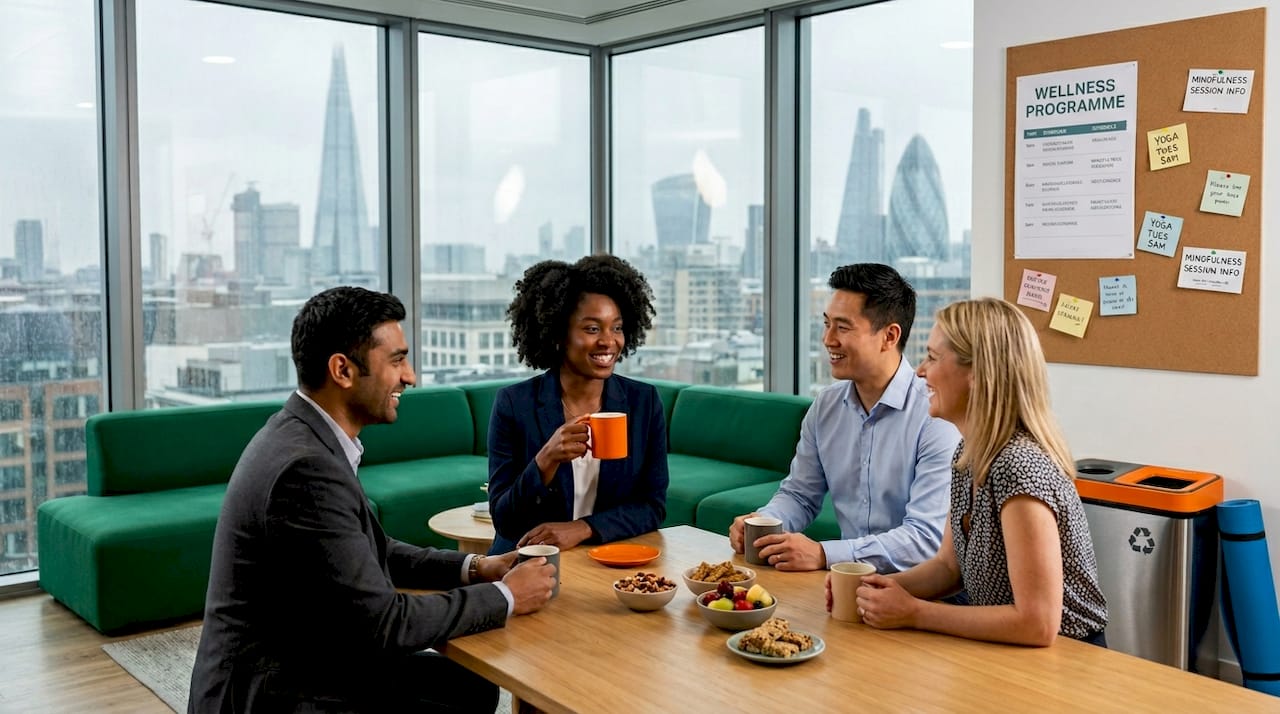 Corporate wellness programmes that boost UK staff wellbeing
