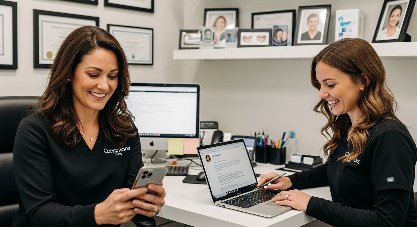 dentist patient interaction online