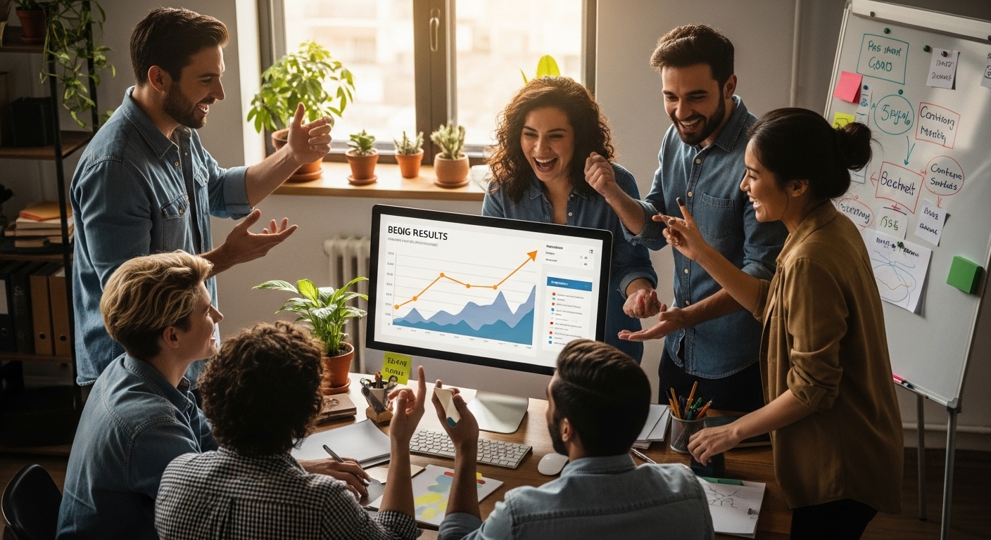 content marketing results beginners