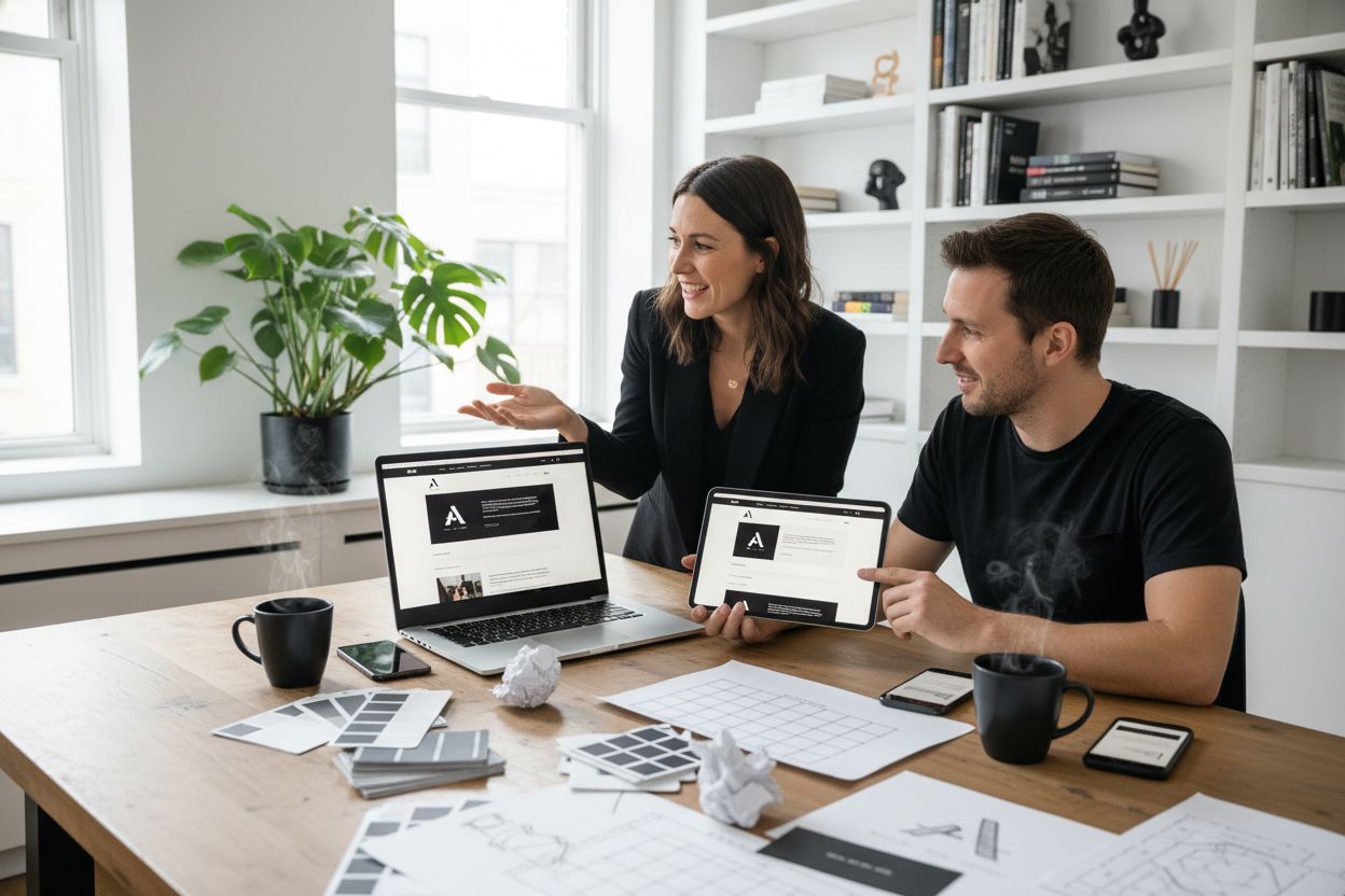 web design collaboration devices