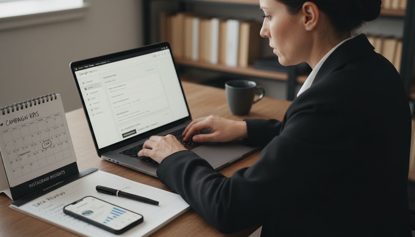 setup marketing tracking tools